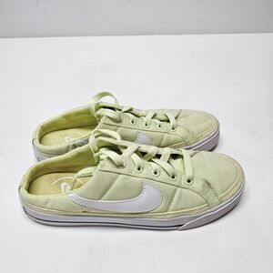 New Nike Court Legacy Mule Slip On Women's Size 6.5 Lime Green Ice DB3970-301